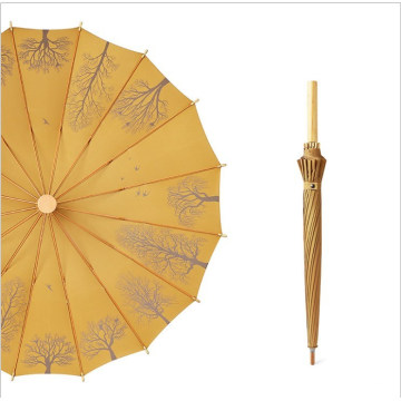 16K Custom Women Umbrellas Girls Travel Rain Waterproof Men Sun Parasol Convenient Umbrella